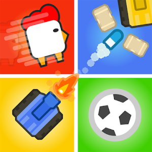 2 3 4 Player Mini Games Logo