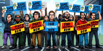 Game Developers' Union Fights Back Over Covert Surveillance and Redundancy Fallout