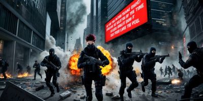 Urban Misdirection: A Heist Amid Explosive Chaos
