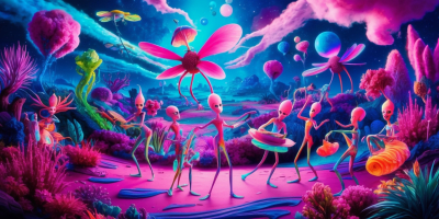 Cosmic Capers: An Unconventional Journey Through Alien Realms