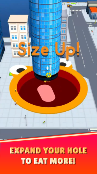 Hole.io Screenshot 2