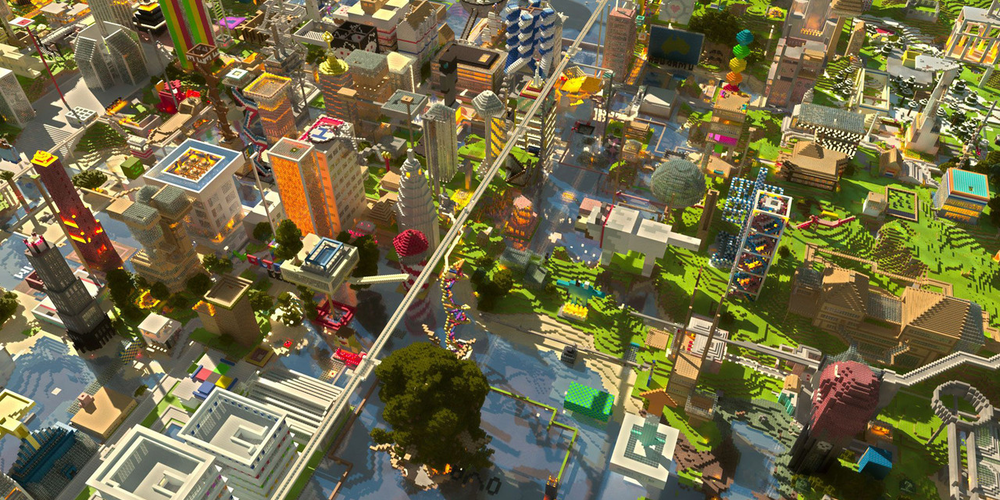 Town in Minecraft