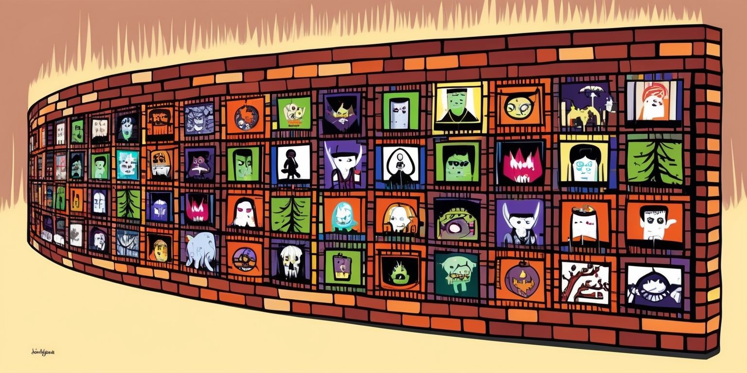 Brick by Brick: A Playful Tribute to Classic Horror